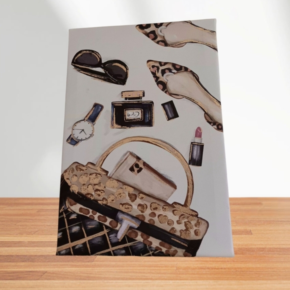 Fashion-Themed Canvas Artwork - Picture 7 of 11